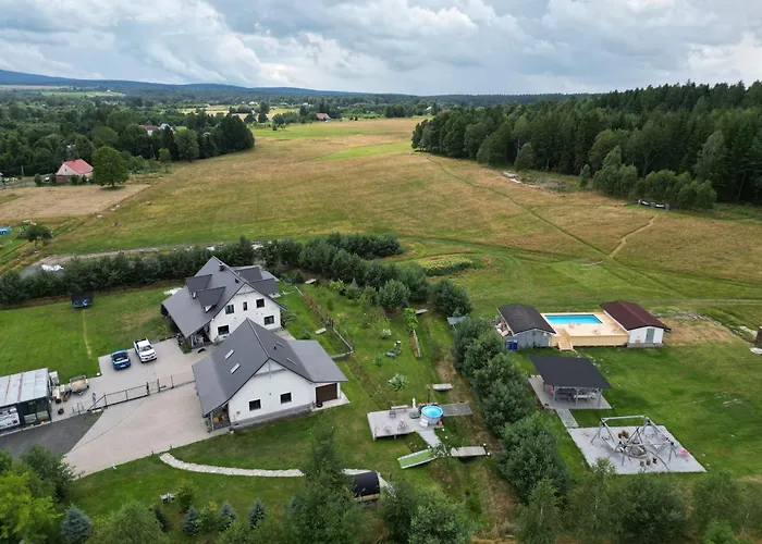 Izerska Baza - Basen, Ebike, Narty, Sauna, Jacuzzi, Blisko Swieradow Zdroj - 5d Apartment *